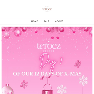 30% OFF EVERYTHING! USE CODE 'XMAS30'🎅🏻♡🧑🏻‍🎄TEROEZCLOSET.COM