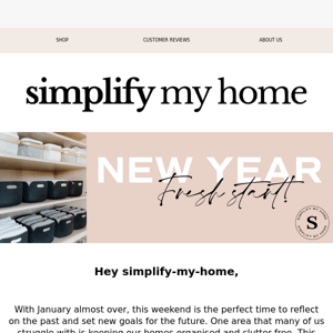 New Year, Fresh Start: Embrace Minimalism for Home Organisation