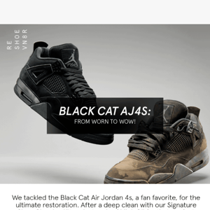 Reviving the Iconic Black Cat AJ4s