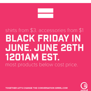 GET READY 🎁🎁 Black Friday in June 🎁🎁  - ONE DAY ONLY