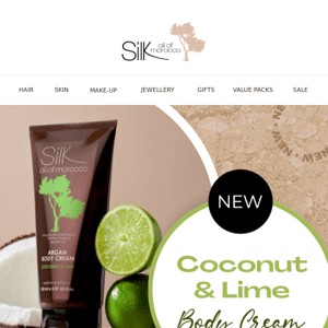 NEW Coconut & Lime Body Cream 😍💚