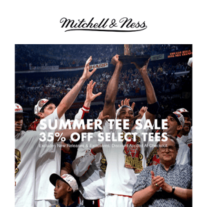 35% Off T-Shirt Sale Starts NOW! 🏀⚾️🏈