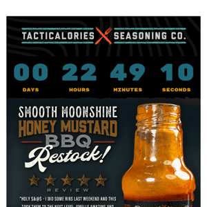 SMOOOOOTH Honey Mustard BBQ is BACK!