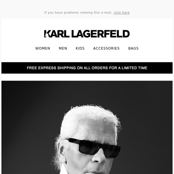 Happy birthday, Karl. ♥️ - Karl Lagerfeld