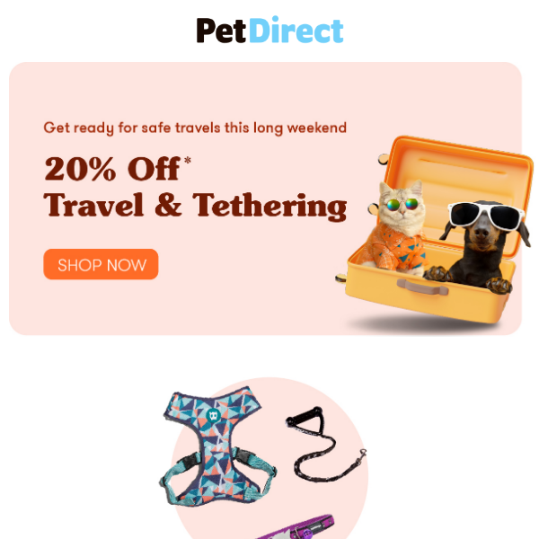 20% Off Travel & Tethering: Say Hi 👋 To Safe & Stress Free Adventures