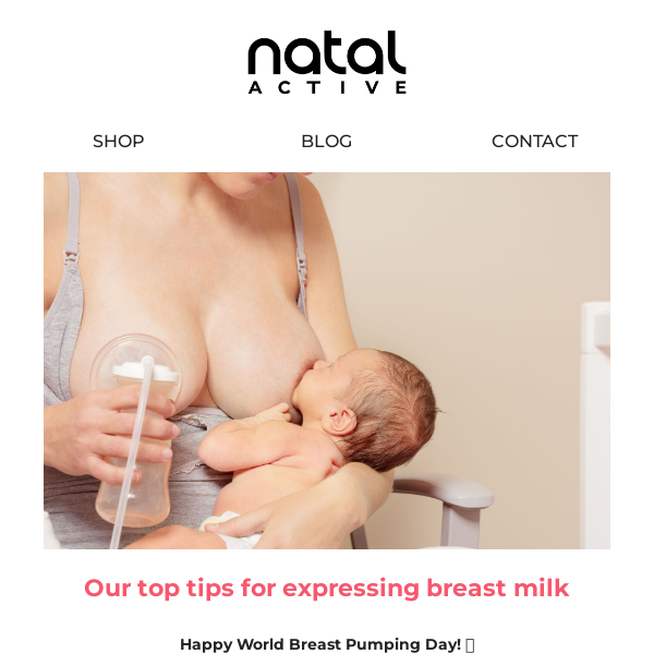 From the Blog - Tips for Expressing Breast Milk 🤱