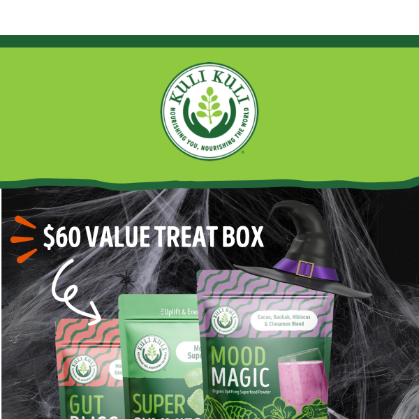 👻 Don't miss your chance at a superfood treat box!
