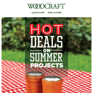 Hot Deals on Summer Projects & Kits