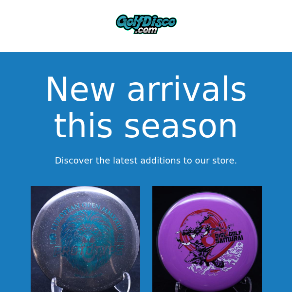 Discmania MD5, Golf Disc Exclusives: "Koi Nishikigoi" & "Disc Golf Samurai"