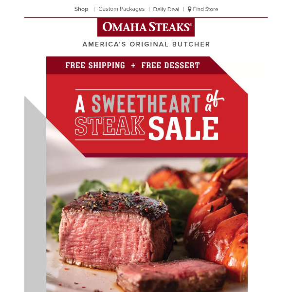 It’s Steak Sale Time! Big Savings + FREE Shipping