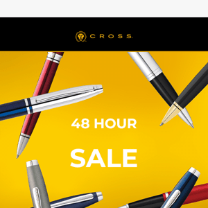 Exclusive Deal: 40% Off Coventry and Calais Pens Today!