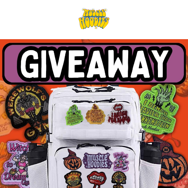 WANT A FREE SPOOKY GYM BAG?