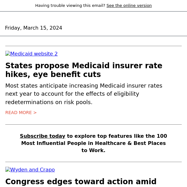 States propose hiking Medicaid insurer rates
