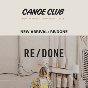 New Arrival: RE/DONE