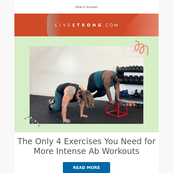 The Only 4 Exercises You Need for More Intense Ab Workouts, Pilates Mistakes That Make Workouts Less Effective, and More