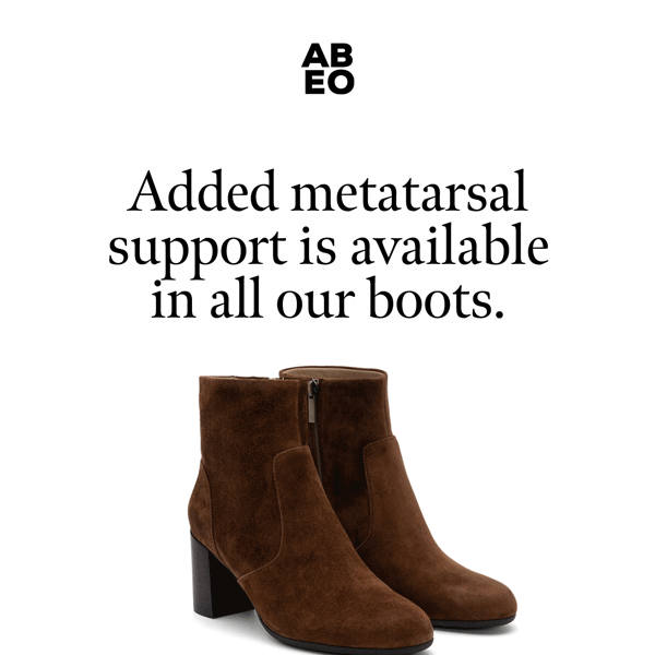 Boots with Metatarsal Support