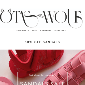 50% Off Sandals Ends Midnight 💕☀️💕