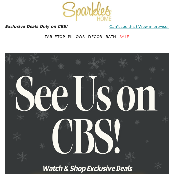 CBS Deals  Online Deals & Steals Today