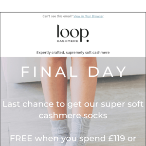 LAST DAY | Choose Your Free Gift Worth £69