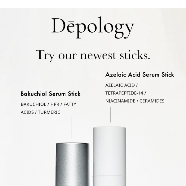 Have you tried our newest serum sticks? 🔬