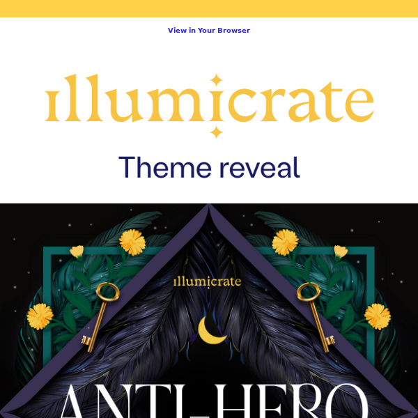 Get excited for November's Illumicrate theme!