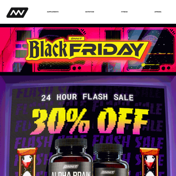 onnit Black Friday savings are happening now! Give the Alpha Brain