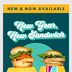 New year, new sandwich!