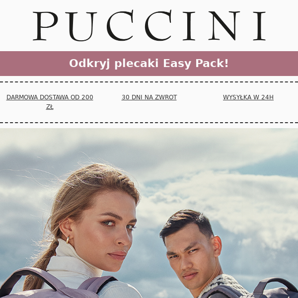 Plecaki Easy Pack 👉 najlepsza opcja na bezpłatny bagaż podręczny ✈️