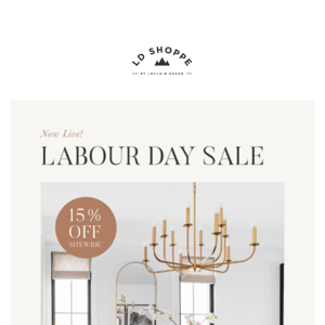 Our Labour Day Sale is ON! ✨