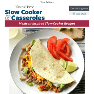 Slow-Cooked Mexican Supper