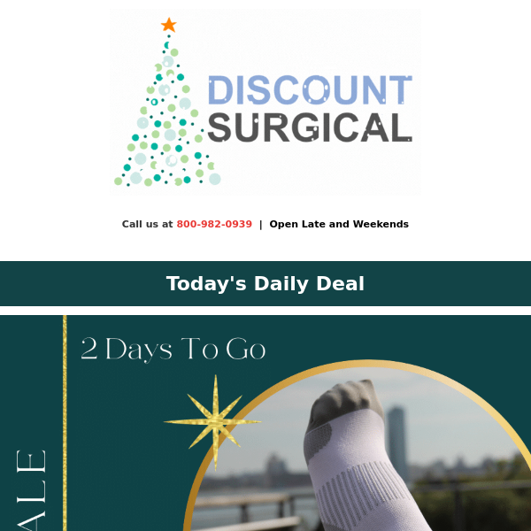 2 Days To Go: Today's Daily Deal - Knee Sleeve