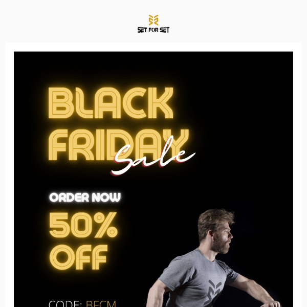 50% OFF Sitewide NOW 😱 Black Friday