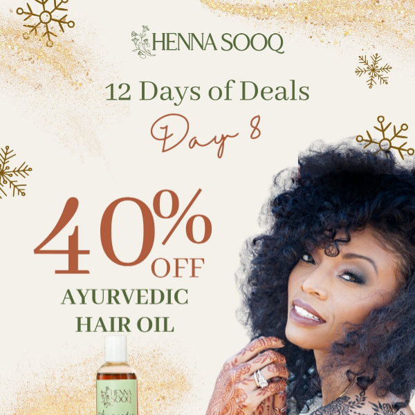 ✨ Exclusive Deal: Ayurvedic Hair Oil 40% OFF