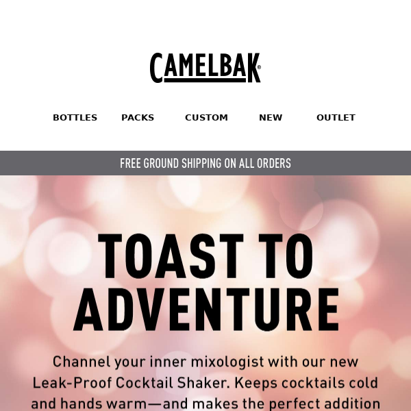 CamelBak Horizon Leak-Proof 20oz Cocktail Shaker - Insulated