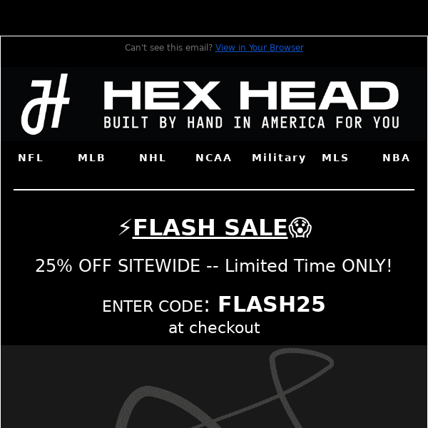 ⚡FLASH SALE -- 25% OFF SITEWIDE🚨