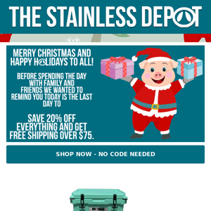 🎅Merry Christmas to all - last day to save!