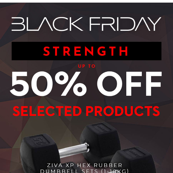 Physical Black Friday deals - Strength special
