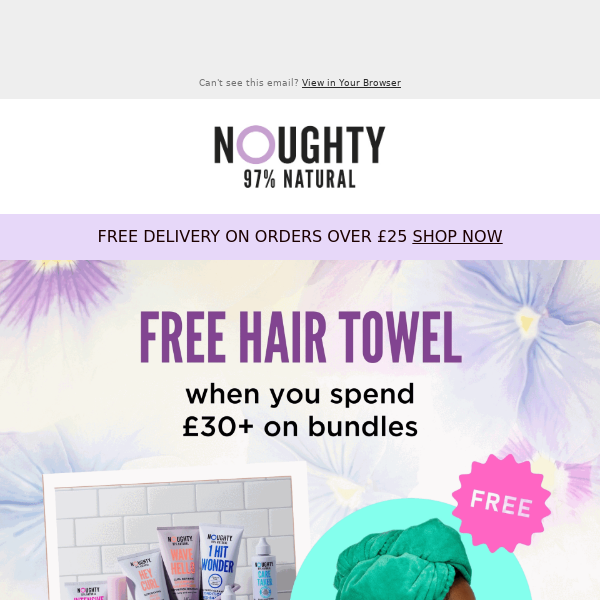 🌼 Mum's Day Special: Snag a FREE Microfibre Towel & Solve Her Hair Woes!🌼