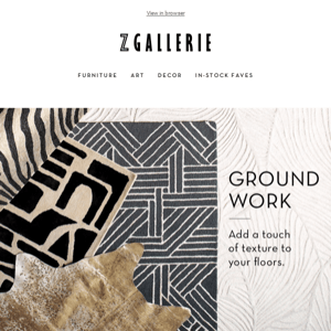 Ground Work | Explore Rugs For Every Room!