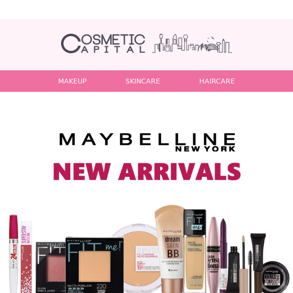 New Maybelline Makeup - over 50% off today! 🔥