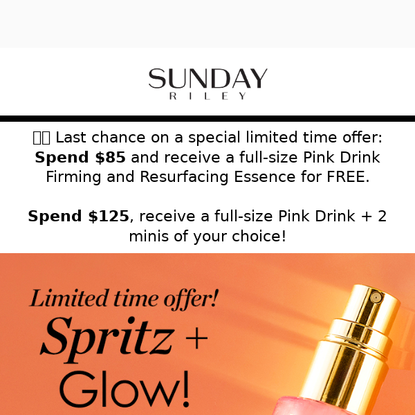 🌸 Last Chance: Get a FREE Full-Size Pink Drink Essence! 🌸