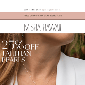 The Elegance of a Tahitian Pearl Necklace