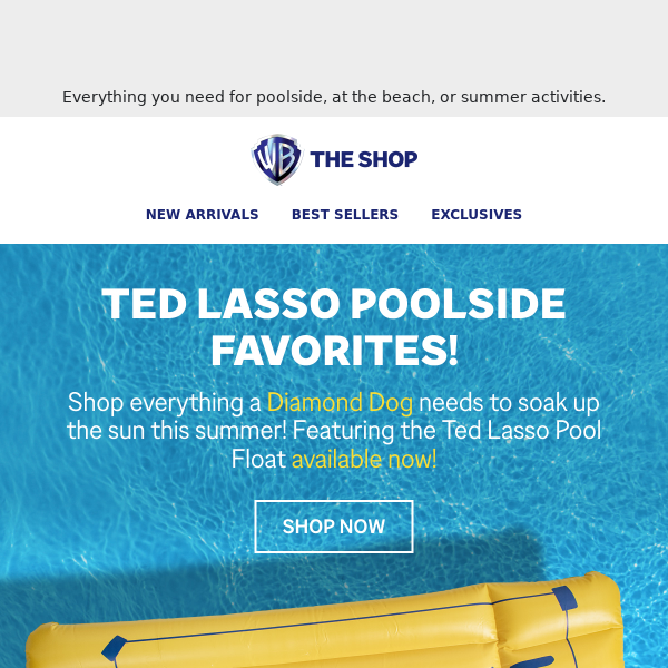 Beat the Heat: Shop the Ted Lasso Pool Float Now!