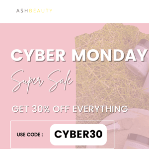 🌟CYBER MONDAY SPECIAL🌟