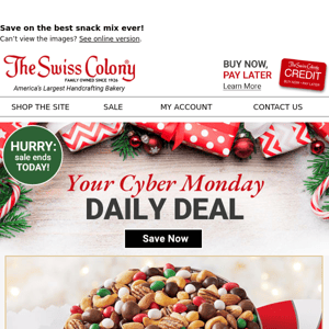Have a Snacktastic Cyber Monday