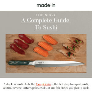 A Complete Guide to Sushi