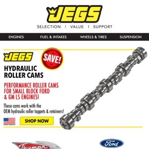 Upgrade with Top Rated Camshafts & Lifters Sets!