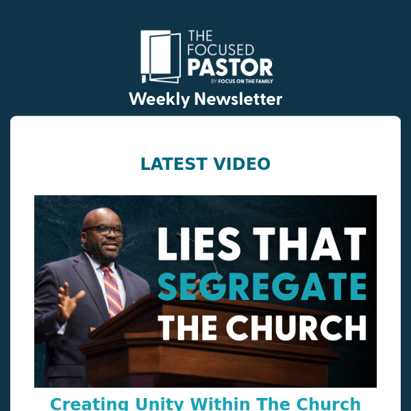 Creating Unity Within The Church