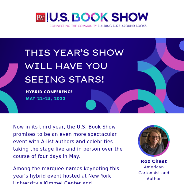 Sarah Jessica Parker, Roz Chast, Lauren Groff, Meg Medina to Speak at U.S. Book Show