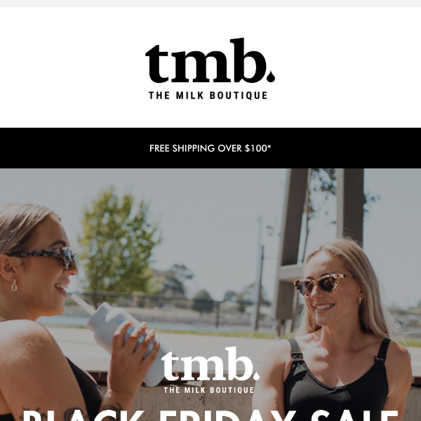 Up to 70% OFF on your absolute favorites. Shop TMB NOW ☀️🎉